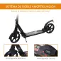 Patinete Plegable Scooter con Manillar Altura Ajustable Patinete Ligero para Adultos y Niños (más de 14 años) Tipo Monopatín con Patinete Plegable Scooter con Manillar Altura Ajustable Patinete Ligero para Adultos y Niños (más de 14 años) Tipo Monopatín con