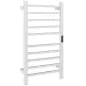 Toallero Eléctrico de Pared con Wi-Fi 10 Barras Temperatura Ajustable y Temporizador IPX4 45x11x80 cm Blanco