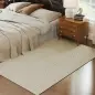 Alfombra Salón 230x160 cm Pelo Corto Estilo Moderno Base Antideslizante Tejida a Máquina Crema Alfombra Salón 230x160 cm Pelo Corto Estilo Moderno Base Antideslizante Tejida a Máquina Crema