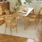 Alfombra Salón 230x160 cm Pelo Corto Estilo Moderno Base Antideslizante Tejida a Máquina Crema Alfombra Salón 230x160 cm Pelo Corto Estilo Moderno Base Antideslizante Tejida a Máquina Crema