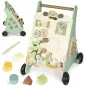 Andador Madera Bebé Control Velocidad Xilófono Engranajes Laberinto Cuentas Centro de Actividades Montessori Verde Andador Madera Bebé Control Velocidad Xilófono Engranajes Laberinto Cuentas Centro de Actividades Montessori Verde