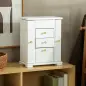 Caja Joyero de 4 Niveles con 2 Cajones Espejo Puertas Laterales con Ganchos para Pendientes Anillos Collares Blanco Caja Joyero de 4 Niveles con 2 Cajones Espejo Puertas Laterales con Ganchos para Pendientes Anillos Collares Blanco