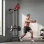 Máquina Polea Alta y Baja de Pared de Polea Ajustable en 16 Posiciones con Barra para Jalones para Casa en Gimnasio Máquina Polea Alta y Baja de Pared de Polea Ajustable en 16 Posiciones con Barra para Jalones para Casa en Gimnasio