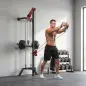 Máquina Polea Alta y Baja de Pared de Polea Ajustable en 16 Posiciones con Barra para Jalones para Casa en Gimnasio Máquina Polea Alta y Baja de Pared de Polea Ajustable en 16 Posiciones con Barra para Jalones para Casa en Gimnasio