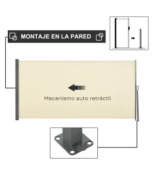 Toldo Lateral Retráctil