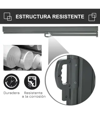 Toldo Lateral Retráctil