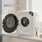 Secadora de Ropa Compacta 5 kg 1000W con 5 Modos de Secado Tambor de Acero Inoxidable Blanco