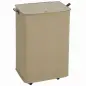 Cesto de Ropa Sucia con Tapa y Ruedas 50L Cesta de Ropa Sucia Plegable con Bolsa con Cordón Extraíble 40x30x65 cm Camel