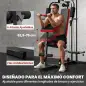 Máquina de Musculación con Polea Alta y Baja Prensa de Pecho y Piernas Compatible con Discos 25 y 50 mm (No Incluidos) Máquina de Musculación con Polea Alta y Baja Prensa de Pecho y Piernas Compatible con Discos 25 y 50 mm (No Incluidos)