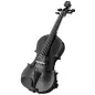 Violín 4/4 de Tamaño Completo de Madera con Estuche Arco Colofonia Afinadores Cuerdas y Soporte para Hombro Negro Violín 4/4 de Tamaño Completo de Madera con Estuche Arco Colofonia Afinadores Cuerdas y Soporte para Hombro Negro