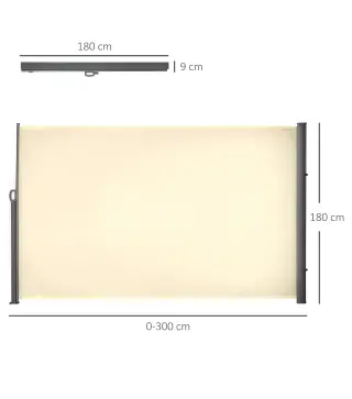 Toldo Lateral Retráctil