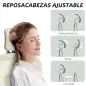 Silla de Oficina Ergonómica de Malla con Reposabrazos 3D Reclinable a 135° Reposacabezas Ajustable Beige Silla de Oficina Ergonómica de Malla con Reposabrazos 3D Reclinable a 135° Reposacabezas Ajustable Beige
