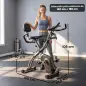 Bicicleta Estática Plegable con 8 Niveles de Resistencia Volante Pantalla LCD Bluetooth Pulsómetro y Sillín Ajustable Bicicleta Estática Plegable con 8 Niveles de Resistencia Volante Pantalla LCD Bluetooth Pulsómetro y Sillín Ajustable