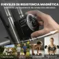Bicicleta Estática Plegable con 8 Niveles de Resistencia Volante Pantalla LCD Bluetooth Pulsómetro y Sillín Ajustable Bicicleta Estática Plegable con 8 Niveles de Resistencia Volante Pantalla LCD Bluetooth Pulsómetro y Sillín Ajustable