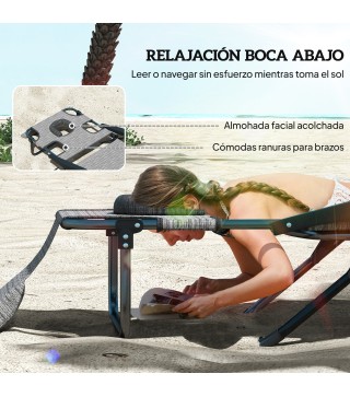 Tumbona Plegable
