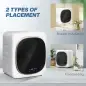 Secadora de Evacuación 3 kg 800W con Pantalla Táctil Control de Tiempo y Temperatura Función Antiarrugas Blanco Secadora de Evacuación 3 kg 800W con Pantalla Táctil Control de Tiempo y Temperatura Función Antiarrugas Blanco