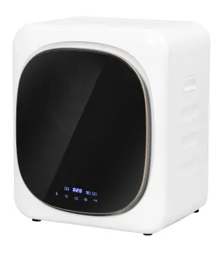 Secadora de Evacuación 4 kg 800W con Pantalla Táctil Control de Tiempo y Temperatura Función Antiarrugas Blanco