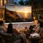 Pantalla de Proyección con Soporte Portátil 100 Pulgadas Formato 16:9 con Altura Ajustable 221x124 cm Blanco Pantalla de Proyección con Soporte Portátil 100 Pulgadas Formato 16:9 con Altura Ajustable 221x124 cm Blanco