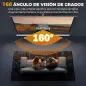 Pantalla de Proyección con Soporte Portátil 100 Pulgadas Formato 16:9 con Altura Ajustable 221x124 cm Blanco Pantalla de Proyección con Soporte Portátil 100 Pulgadas Formato 16:9 con Altura Ajustable 221x124 cm Blanco