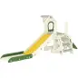 Tobogán Infantil Plegable 5 en 1 con Escalador Aro de Baloncesto Pelota Almacenamiento y Peldaños Crema Tobogán Infantil Plegable 5 en 1 con Escalador Aro de Baloncesto Pelota Almacenamiento y Peldaños Crema