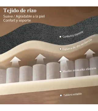 Sofá Cama 2 Plazas 3 en 1 con Respaldo Ajustable Bolsillos Laterales 2 Almohadas para Sala de Estar Gris Oscuro