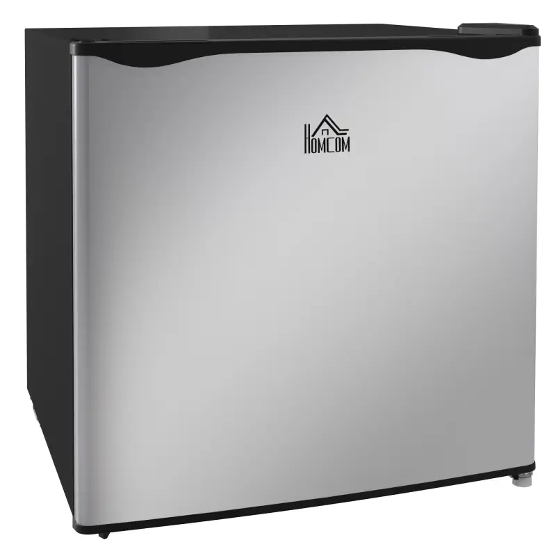 Congelador Vertical de 35 L con Temperatura Ajustable -24 °C a -14 °C Puerta Reversible y Estante Extraíble Plateado