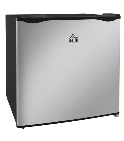 Congelador Vertical de 35 L con Temperatura Ajustable -24 °C a -14 °C Puerta Reversible y Estante Extraíble Plateado