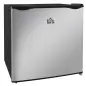 Congelador Vertical de 35 L con Temperatura Ajustable -24 °C a -14 °C Puerta Reversible y Estante Extraíble Plateado