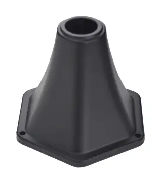 Conjunto de 2 Farolas Solares de Exterior con 3 Luces LED Impermeable IP44 para Camino Terraza 51,5x47x182,5 cm Negro