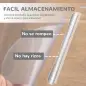 Conjunto de 1 Silla de Masaje Reclinable con 6 Puntos de Masaje y 1 Alfombra Protectora de Suelo Gris y Transparente Conjunto de 1 Silla de Masaje Reclinable con 6 Puntos de Masaje y 1 Alfombra Protectora de Suelo Gris y Transparente