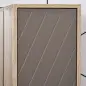 Conjunto de 1 Mueble para Debajo del Lavabo 1 Armario de Baño con Espejo y 1 Columna de Baño Roble y Gris