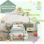 Conjunto para Niños Incluye 1 Cama Infantil Carga Máxima 40 kg 143x77x60 cm y 1 Baúl de Almacenamiento 60x37x39 cm Verde Conjunto para Niños Incluye 1 Cama Infantil Carga Máxima 40 kg 143x77x60 cm y 1 Baúl de Almacenamiento 60x37x39 cm Verde