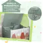 Conjunto para Niños Incluye 1 Cama Infantil Carga Máxima 40 kg 143x77x60 cm y 1 Baúl de Almacenamiento 60x37x39 cm Verde Conjunto para Niños Incluye 1 Cama Infantil Carga Máxima 40 kg 143x77x60 cm y 1 Baúl de Almacenamiento 60x37x39 cm Verde