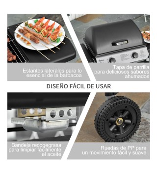 Barbacoa de Gas