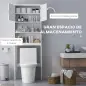 Conjunto de Baño Incluye 1 Mueble sobre Inodoro 1 Columna de Baño 1 Mueble para Debajo del Lavabo Blanco Conjunto de Baño Incluye 1 Mueble sobre Inodoro 1 Columna de Baño 1 Mueble para Debajo del Lavabo Blanco