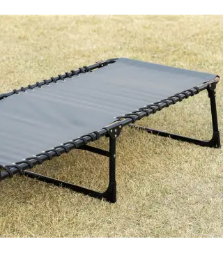 Conjunto de 2 Tumbonas Plegables con Respaldo Ajustable Reposacabezas y Estructura de Acero 185x58x30 cm Gris