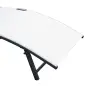 Set de 2 Tumbonas de Jardín Plegables con Respaldo Ajustable Almohada y Reposabrazos 137x63,5x100,5 cm Beige Set de 2 Tumbonas de Jardín Plegables con Respaldo Ajustable Almohada y Reposabrazos 137x63,5x100,5 cm Beige