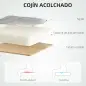 Conjunto de Oficina Incluye 1 Silla de Oficina de Malla Gris y 1 Alfombra Protectora 90x120 cm