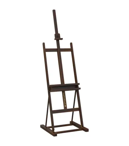 Caballete de Pintura 230 cm con Altura y Ángulo Ajustables Almacenamiento para Adultos Artistas Pintor Marrón