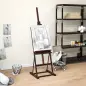 Caballete de Pintura 230 cm con Altura y Ángulo Ajustables Almacenamiento para Adultos Artistas Pintor Marrón Caballete de Pintura 230 cm con Altura y Ángulo Ajustables Almacenamiento para Adultos Artistas Pintor Marrón