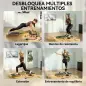 Pilates Reformer Multifuncional con Bandas de Resistencia Asas para Casa Gimnasio Natural Pilates Reformer Multifuncional con Bandas de Resistencia Asas para Casa Gimnasio Natural