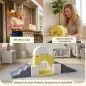 Juego de 7 Bloques de Espuma para Niños Bloques de Psicomotricidad con Base Antideslizante para 0,5-3 Años Amarillo Juego de 7 Bloques de Espuma para Niños Bloques de Psicomotricidad con Base Antideslizante para 0,5-3 Años Amarillo
