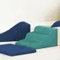 Juego de 7 Bloques de Espuma para Niños Bloques de Psicomotricidad con Base Antideslizante para 0,5-3 Años Azul Oscuro Juego de 7 Bloques de Espuma para Niños Bloques de Psicomotricidad con Base Antideslizante para 0,5-3 Años Azul Oscuro