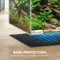 Acuario de Pecera 51 L Pecera de Cristal con Alfombrilla Protectora para Peces Camarones y Tortugas Transparente Acuario de Pecera 51 L Pecera de Cristal con Alfombrilla Protectora para Peces Camarones y Tortugas Transparente