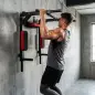 Barra de Dominadas de Pared 2 en 1 Estación Multifuncional para Gimnasio en Casa Carga 200 kg Rojo Barra de Dominadas de Pared 2 en 1 Estación Multifuncional para Gimnasio en Casa Carga 200 kg Rojo
