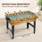 Mesa Multijuegos 13 en 1 con Futbolines para Niños Billar Ping-pong Hockey Ajedrez Damas Backgammon y Accesorios Mesa Multijuegos 13 en 1 con Futbolines para Niños Billar Ping-pong Hockey Ajedrez Damas Backgammon y Accesorios