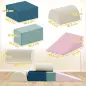 Juego de 5 Bloques de Espuma para Niños Bloques de Psicomotricidad Infantil con Base Antideslizante Funda Extraíble Juego de 5 Bloques de Espuma para Niños Bloques de Psicomotricidad Infantil con Base Antideslizante Funda Extraíble