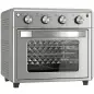 Horno Eléctrico de Sobremesa de 30L 1600W Freidora de Aire con 7 Modos de Calor y Temporizador 43x39x39 cm Plata Horno Eléctrico de Sobremesa de 30L 1600W Freidora de Aire con 7 Modos de Calor y Temporizador 43x39x39 cm Plata