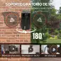 Manguera Compresor Aire 20 m + 2 m Conector de 1/4'' BSP con Soporte para Pared Giratorio 180° Negro Manguera Compresor Aire 20 m + 2 m Conector de 1/4'' BSP con Soporte para Pared Giratorio 180° Negro