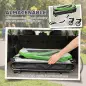 Remolque de Bicicleta para Perros 2 en 1 Carrito para Mascotas Plegable con Cinturón de Seguridad Reflectores Verde Remolque de Bicicleta para Perros 2 en 1 Carrito para Mascotas Plegable con Cinturón de Seguridad Reflectores Verde